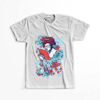 Koszulka Gejsza WYBIERZ KOLOR KOSZULKI I FASON