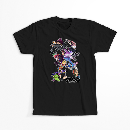 Koszulka Czarna SK8 the Infinity - WYBIERZ KOLOR KOSZULKI I FASON