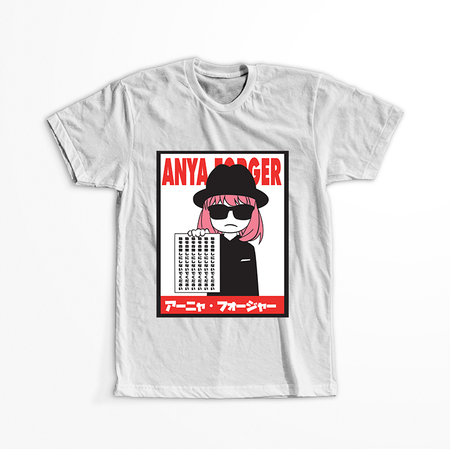 Koszulka Biała Spy X Family - WYBIERZ KOLOR KOSZULKI I FASON