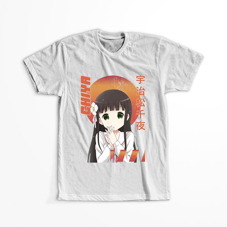 Koszulka Biała - Is the Order a Rabbit?  - WYBIERZ KOLOR KOSZULKI I FASON