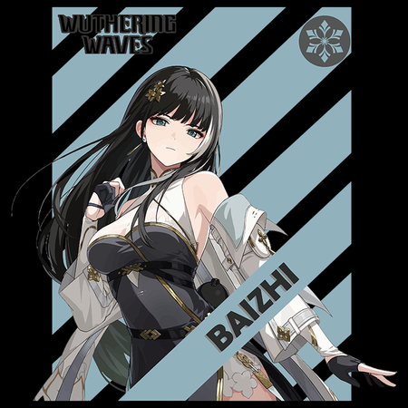 Koszulka Czarna Wuthering Waves - WYBIERZ FASON I KOLOR KOSZULKI