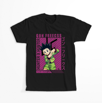 Koszulka Czarna Hunter x Hunter WYBIERZ KOLOR KOSZULKI I FASON
