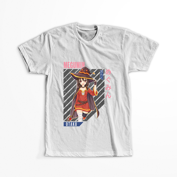 Koszulka Biała KonoSuba: God's Blessing on This Wonderful World! / Kono Subarashii Sekai ni Shukufuku wo! - WYBIERZ KOLOR KOSZULKI I FASON