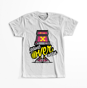 Koszulka Game over WYBIERZ KOLOR KOSZULKI I FASON