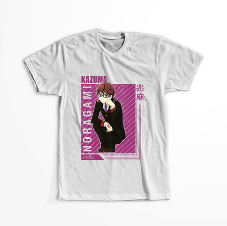 Koszulka Biała Noragami WYBIERZ KOLOR KOSZULKI I FASON