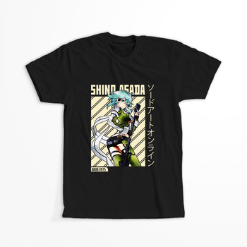 Koszulka Czarna Sword Art Online WYBIERZ KOLOR KOSZULKI I FASON