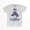 Koszulka Biała Genshin Impact - Qiqi - WYBIERZ KOLOR KOSZULKI I FASON