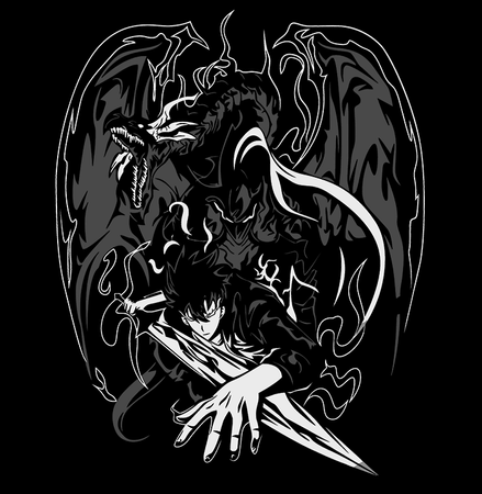 Torba z uszami z Solo Leveling