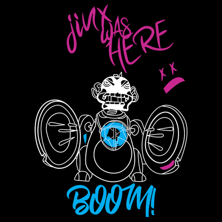 Koszulka Czarna - League of Legends & Arcane - WYBIERZ KOLOR KOSZULKI I FASON