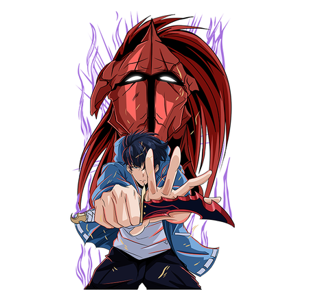 Koszulka Biała - Solo Leveling - WYBIERZ KOLOR KOSZULKI I FASON