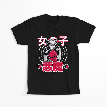 Koszulka Dziewczyna diabeł KOLOR KOSZULKI I FASON