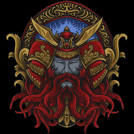 Koszulka Samuraj KOLOR KOSZULKI I FASON