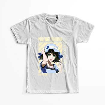 Koszulka Biała - Steins;Gate - WYBIERZ KOLOR KOSZULKI I FASON