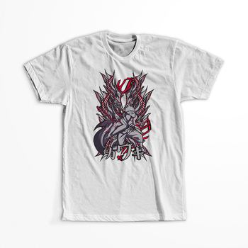 Koszulka Biała Naruto / Boruto - WYBIERZ KOLOR KOSZULKI I FASON