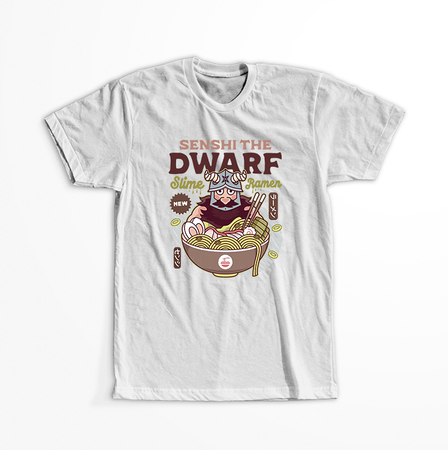 Koszulka Biała Delicious in Dungeon / Dungeon Meshi - WYBIERZ KOLOR KOSZULKI I FASON