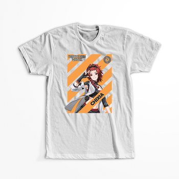 Koszulka Biała Wuthering Waves - WYBIERZ FASON I KOLOR KOSZULKI