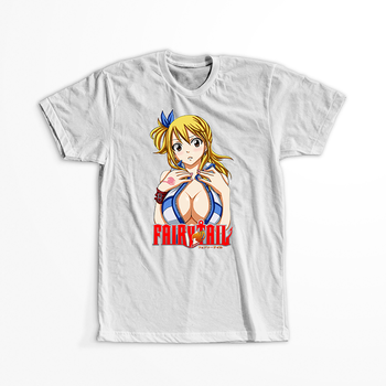 Koszulka Biała Fairy Tail - WYBIERZ KOLOR KOSZULKI I FASON