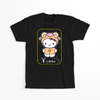 Koszulka Czarna - Hello Kitty - WYBIERZ KOLOR KOSZULKI I FASON
