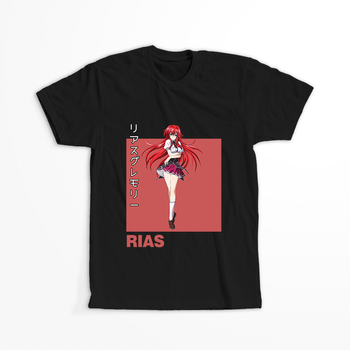 Koszulka Czarna Highschool DxD - WYBIERZ KOLOR KOSZULKI I FASON