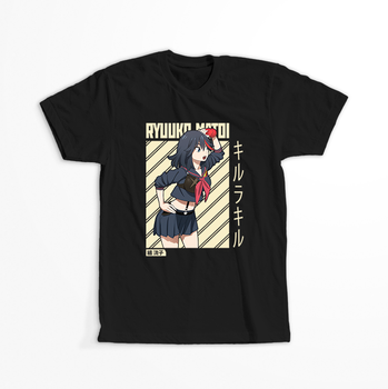 Koszulka Czarna - Kill La Kill - WYBIERZ KOLOR KOSZULKI I FASON