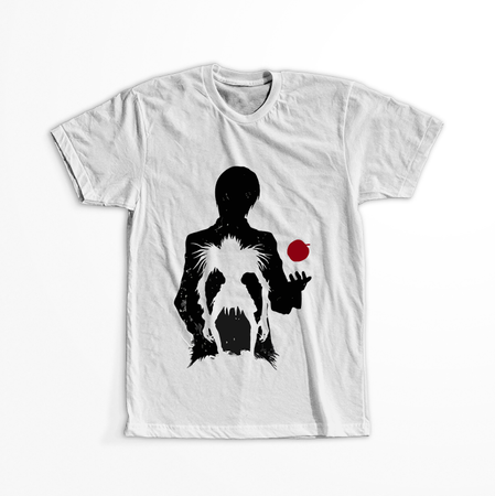 Koszulka Biała Death Note - WYBIERZ KOLOR KOSZULKI I FASON