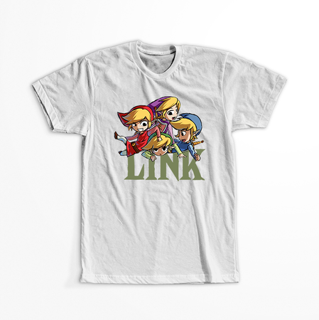 Koszulka Biała The Legend of Zelda - WYBIERZ KOLOR KOSZULKI I FASON