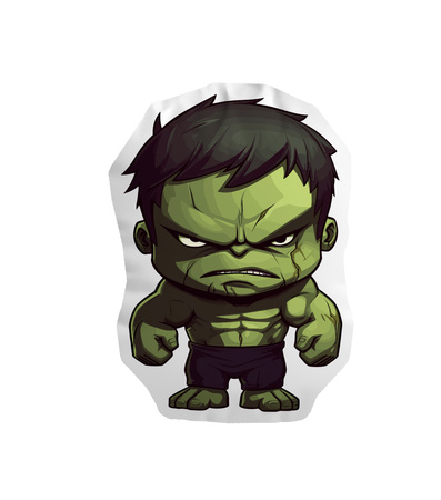 Poduszka Chibi Marvel - Incredible Hulk