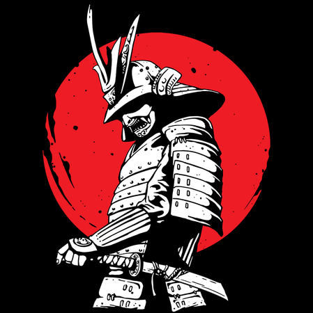 Koszulka Samuraj WYBIERZ KOLOR KOSZULKI I FASON