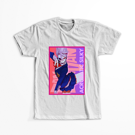 Koszulka Biała Dandadan - WYBIERZ FASON KOSZULKI