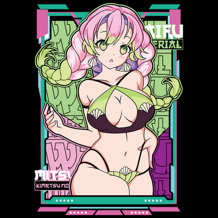 Torba z uszami z Demon Slayer / Kimetsu no Yaiba / Miecz zabójcy demonów