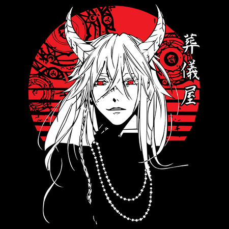 Torba z uszami z Kuroshitsuji