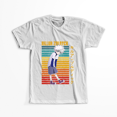 Koszulka Biała Hunter x Hunter WYBIERZ KOLOR KOSZULKI I FASON