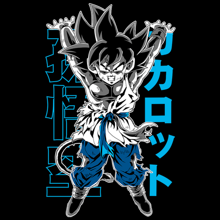 Koszulka Czarna Dragon Ball - WYBIERZ KOLOR KOSZULKI I FASON