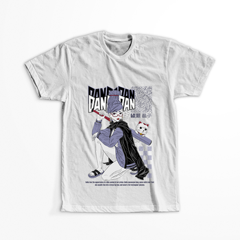 Koszulka Biała Dandadan - WYBIERZ FASON KOSZULKI