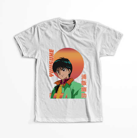 Koszulka Biała Yu Yu Hakusho WYBIERZ KOLOR KOSZULKI I FASON