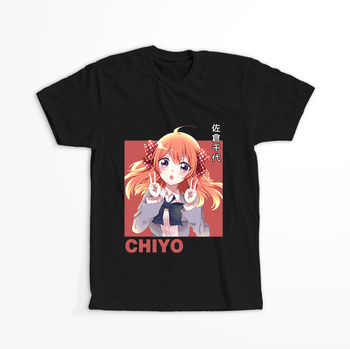 Koszulka Czarna Gekkan Shoujo Nozaki-kun - WYBIERZ FASON KOSZULKI