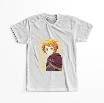 Koszulka Biała - The Promised Neverland - WYBIERZ KOLOR KOSZULKI I FASON