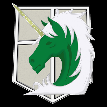 Koszulka Czarna Attack on titan WYBIERZ KOLOR KOSZULKI I FASON