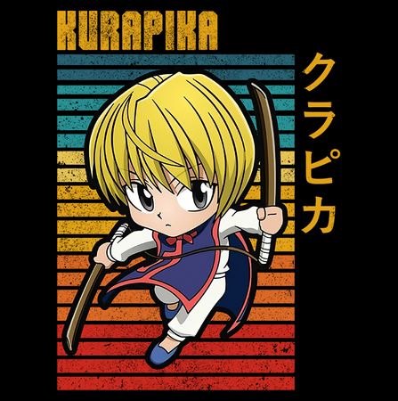 Koszulka Czarna Hunter x Hunter WYBIERZ KOLOR KOSZULKI I FASON