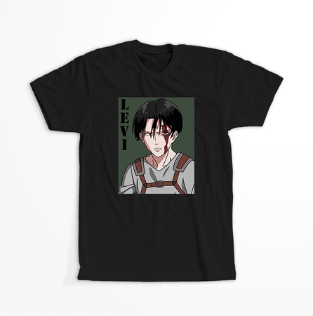 Koszulka Czarna Attack on titan WYBIERZ KOLOR KOSZULKI I FASON