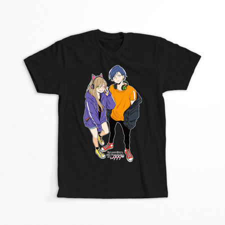 Koszulka  Czarna Yamada-kun to Lv999 no Koi o Suru - WYBIERZ KOLOR KOSZULKI I FASON