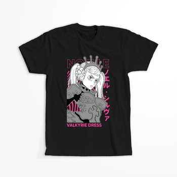 Koszulka Czarna -  Black Clover - WYBIERZ KOLOR KOSZULKI I FASON