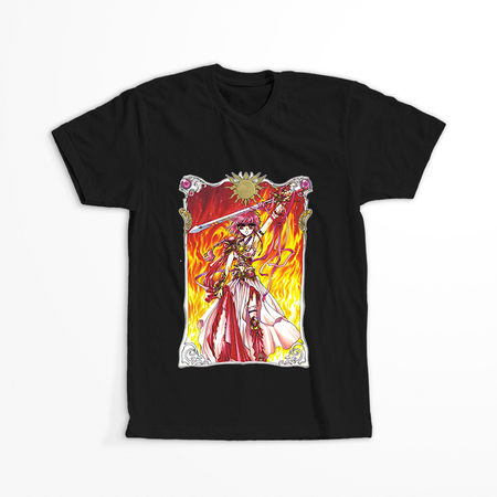 Koszulka Czarna Magic Knight Rayearth - WYBIERZ KOLOR KOSZULKI I FASON