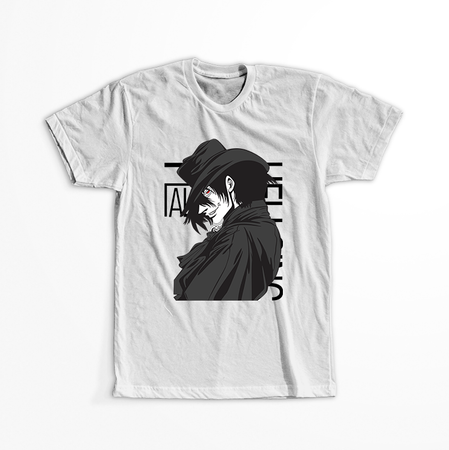 Koszulka Biała - Hellsing - WYBIERZ KOLOR KOSZULKI I FASON