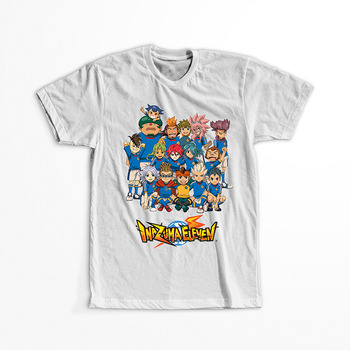 Koszulka Biała - Inazuma Eleven - WYBIERZ KOLOR KOSZULKI I FASON