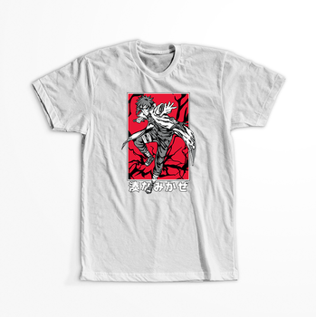 Koszulka Biała Naruto / Boruto - WYBIERZ KOLOR KOSZULKI I FASON