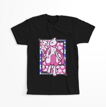 Koszulka Czarna - Pokemon x Naruto - WYBIERZ KOLOR KOSZULKI I FASON