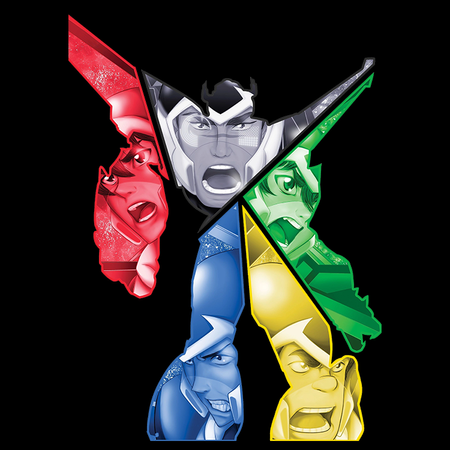 Koszulka Biała - Voltron - WYBIERZ KOLOR KOSZULKI I FASON