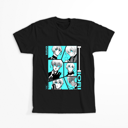 Koszulka Czarna - Blue Lock - WYBIERZ KOLOR KOSZULKI I FASON