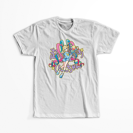 Koszulka Biała - Needy Girl Overdose - WYBIERZ KOLOR KOSZULKI I FASON